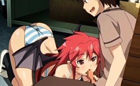 Exciting Redhead Feeds Her Desire For Cock In Hentai Action
